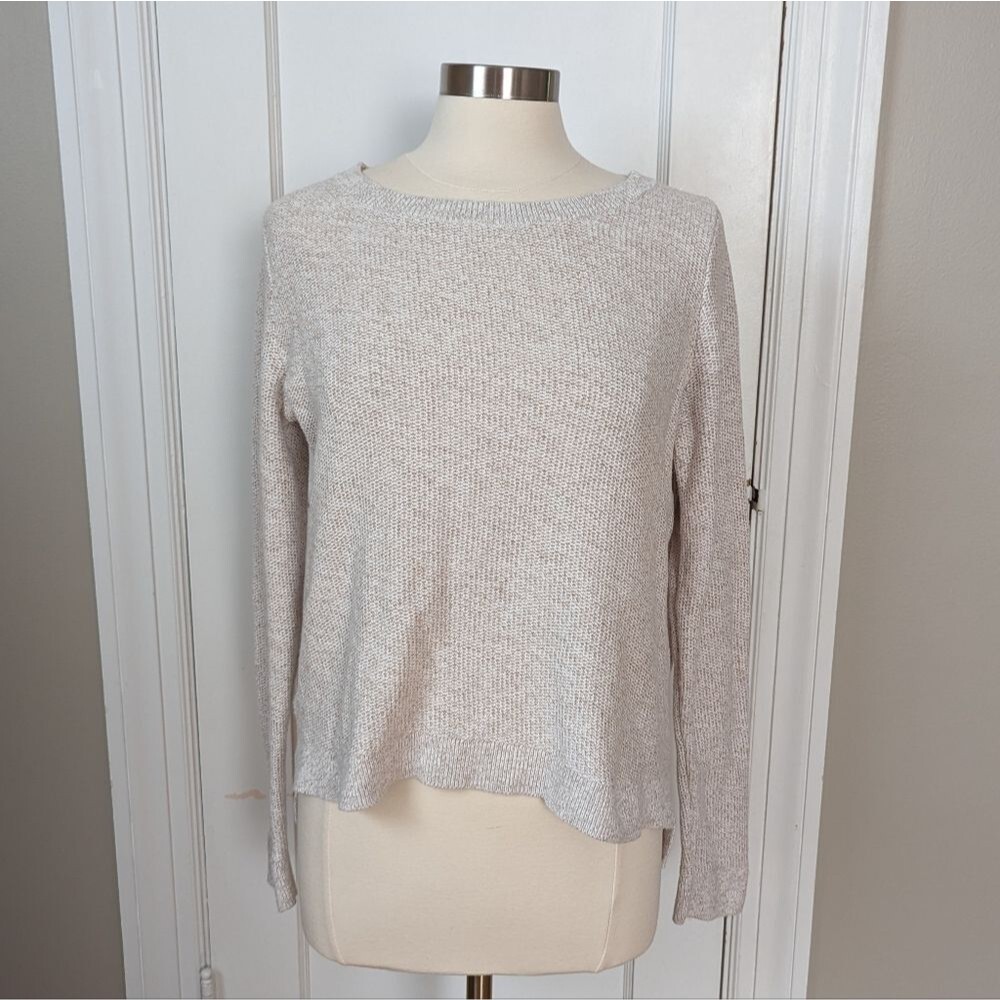 Loft | Crew Neck Long Sleeve Sweater Sz M